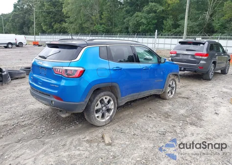 2020 Jeep Compass Limited 4X4 из США, поврежденный, VIN 3C4NJDCB7LT208827